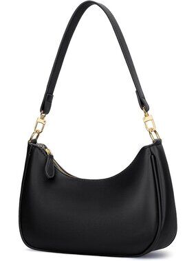 〽️Women's Black Cute Hobo Retro Clutch Tote Shoulder Purse Handbags Shopping Bag